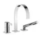 DORNBRACHT-Wannen-Dreiloch-Einhandbatterie-fuer-Wannenrand-bzw-Fliesenrandmontage-MEM-27412782-Dark-Chrome-27412782-19 gallery number 1